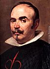 Diego Rodriguez De Silva Velazquez Famous Paintings - Portrait [detail]